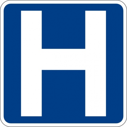 Hospital Sign clip art