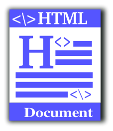 HTML file icon