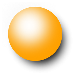 Kugel orange
