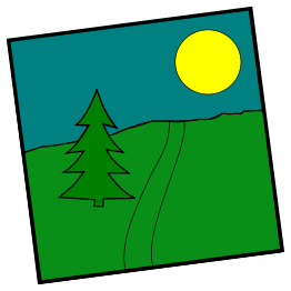 Landscape With A Picea