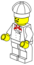 LEGO town -- chef