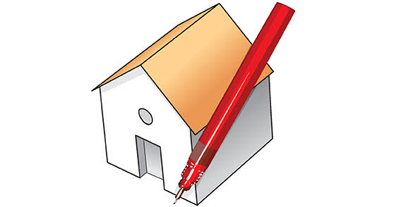 Logo sketchup home free vector