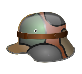 M1916 German WW1 Camo Helmet