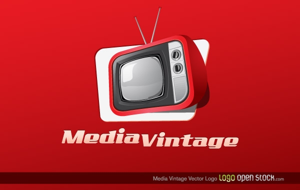 Media Vintage Vector