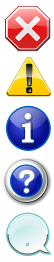 Message box icon