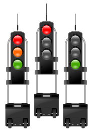 Mobile Traffic Lights Threesome