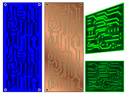 PCB 3 color - electronics