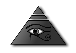 Piramide con el Ojo de Horus