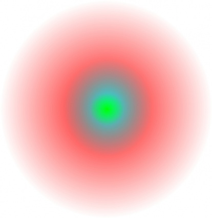 Red Circle Gradient Colors Redshift Grdient Shift