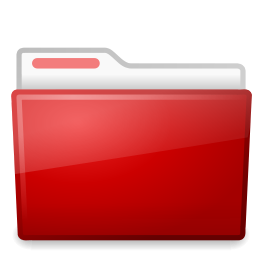 Red Ubuntu Folder