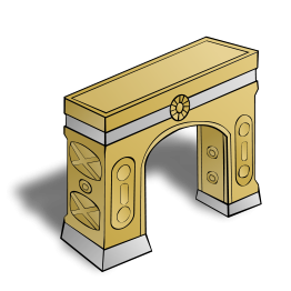 RPG map symbols: Arch