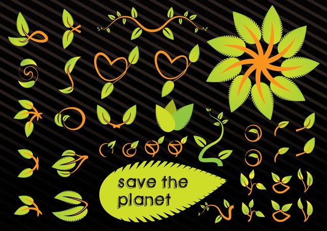 Save the Planet Vector