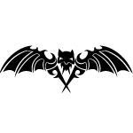 Scary Bat Vector Image