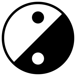 Simple Yin Yang Icon