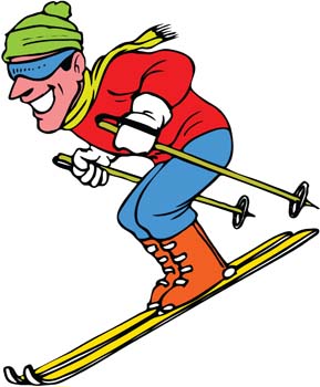 Snow boarding vector 14