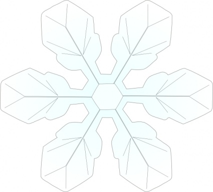 Snowflake 1 clip art