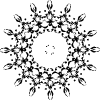 Snowflake Vector Clip Art Vp 2