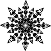 Snowflake Vector Clip Art Vp