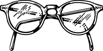 Spectacles clip art