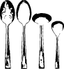 Spoons Vector Image