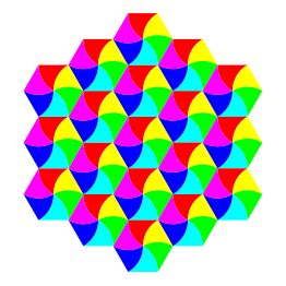 Swirly Hexagon Tessellation