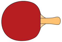 Table tennis racquet