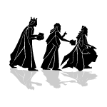Three Kings Vector Image