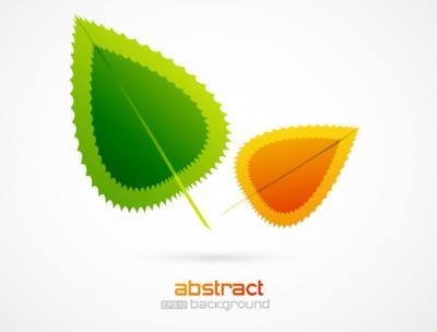Abstract Leaf Design