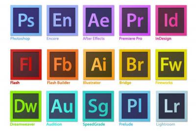 Adobe Creative Suite Vector Icons