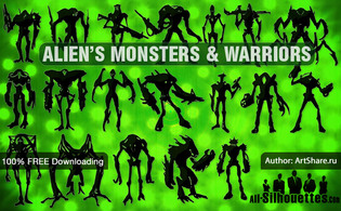 Alien’s monsters & warriors
