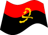 Angola Vector Flag