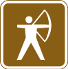 Archery Tourist Sign