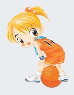 Basketball sport vector 4