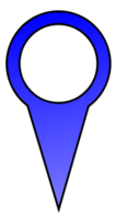 Blue Map Pin