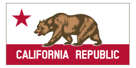 California Banner Clipart A