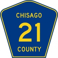 Chisago County Route clip art