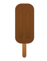 Chocolate popsicle.