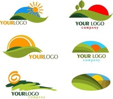 Collection of nature logos