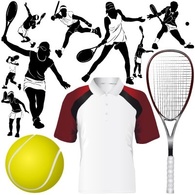 Collection of tennis