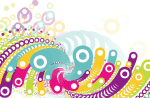 Colorful Bubbles Abstract Vector