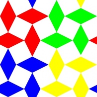 Diamond Squares 3 Pattern clip art