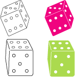 Dices Free Vector