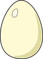 Dstulle White Egg clip art