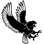 Eagle Attacking Free Vector
