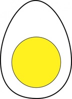 Egg White Yellow Protein clip art