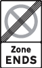 End Of Parking Zone