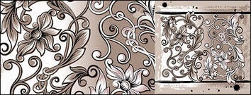 eps format, keyword: vector material, patterns, gorgeous, Continental and the ink, dilapidated……