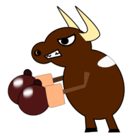 Fighting Cow