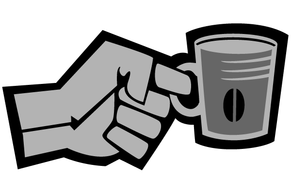 Free Vector Hand with Cup