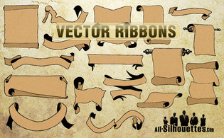 Free Vector Ribbons